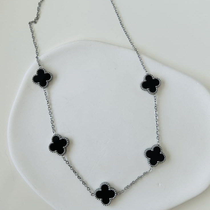 Black Clover Necklace
