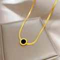 Black Roman Necklace