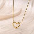 Minimal Heart Necklace