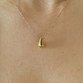 Golden Water Drop Necklace