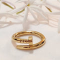 Cartier Golden Nail Ring