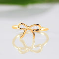 Golden Bow Ring