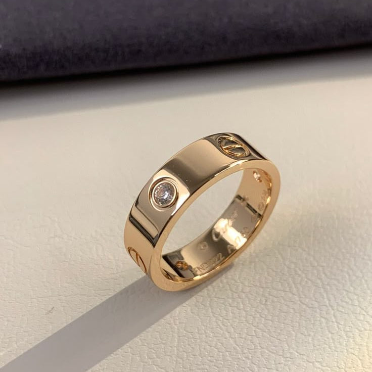 Golden Cartier Ring
