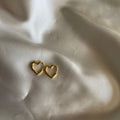 Golden Heart Earring