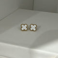 White Clover Earring