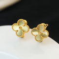 Golden Clover Earring