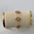 Golden Clover Bracelet