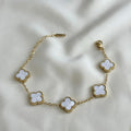 White Clover Bracelet