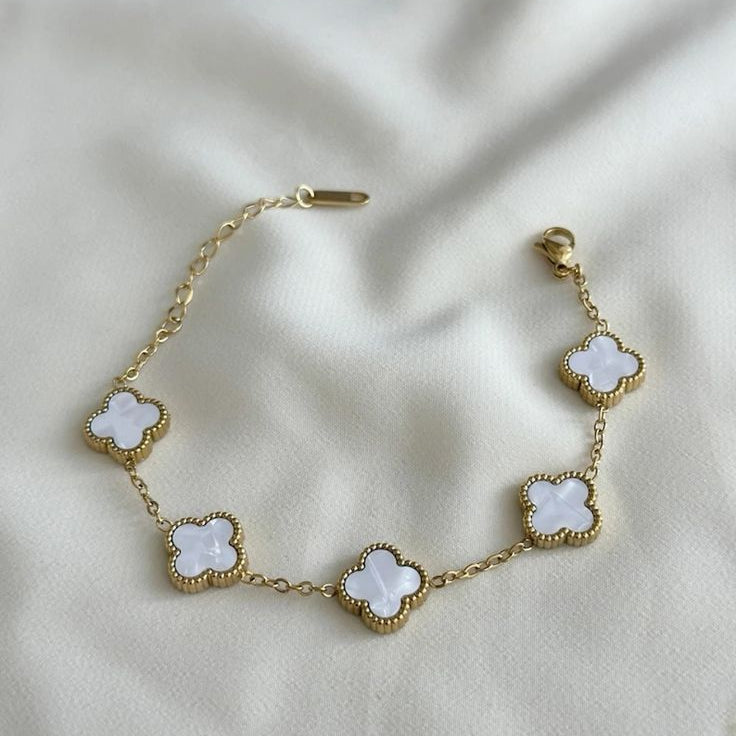 White Clover Bracelet